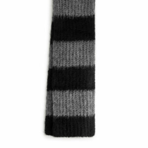 Wool Alpaca Scarf - Grey