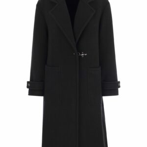 Wool Coat With Hook Fay