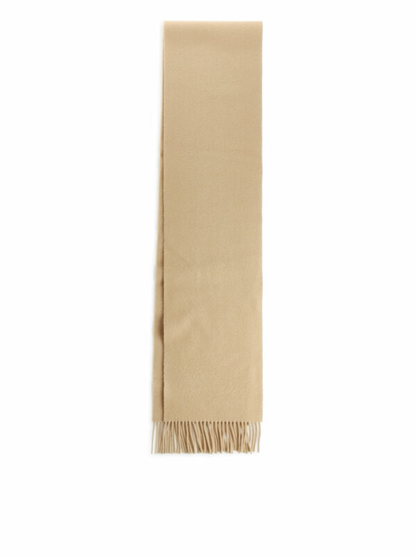 Wool Scarf - Beige