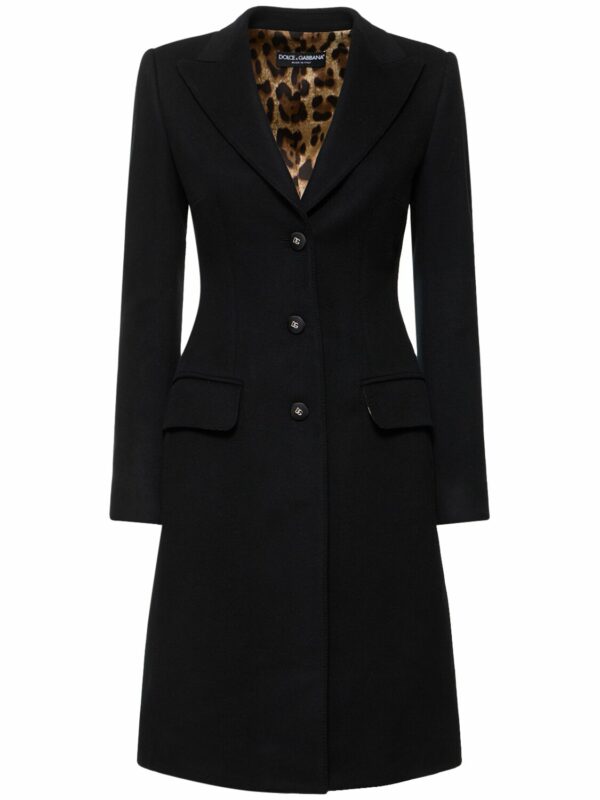 Wool & Cashmere Midi Coat