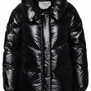 Woolrich Aliquippa Black Nylon Puffer Jacket