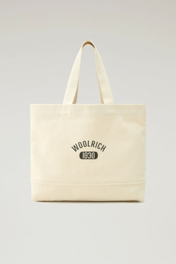 Woolrich Unisex Tote bag White Size ONE