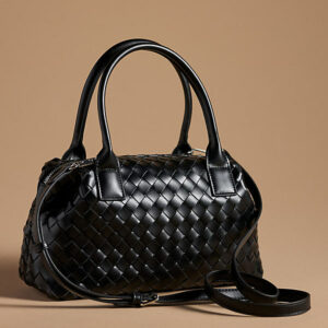 Woven Bowler Bag