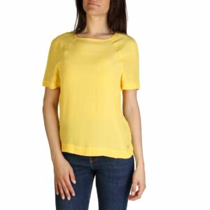 Yellow Round T-shirt Xw0xw01059