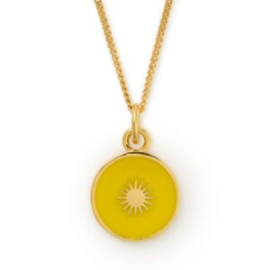 Yellow Star Necklace