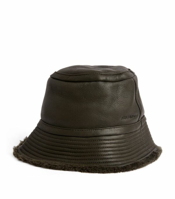 Yves Salomon Merino-Lambskin Bucket Hat