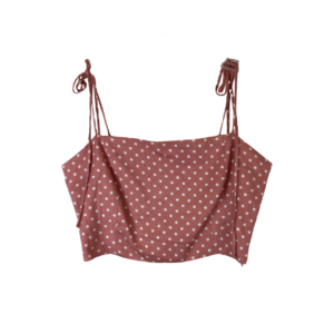 Zara Polka Dot Crop Top