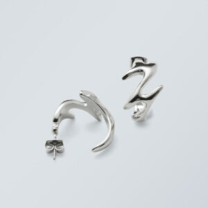 Zig-Zag Hoop Earrings