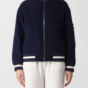 Zip-up Long-sleeved Bomber Jacket MSGM