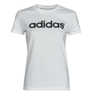 adidas LIN T-SHIRT women's T shirt in White