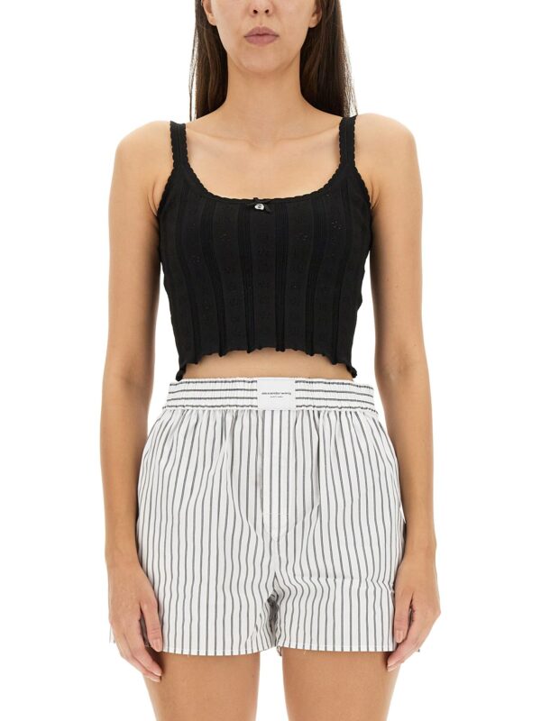 alexanderwang. t crop top