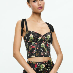 alice + olivia HELENE BUSTIER TOP