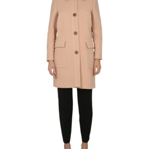 boutique moschino virgin wool coat