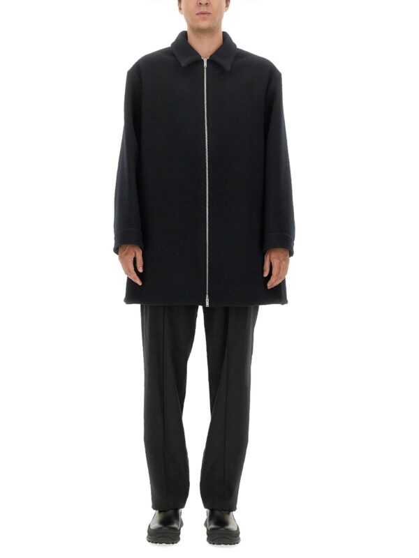 jil sander wool coat