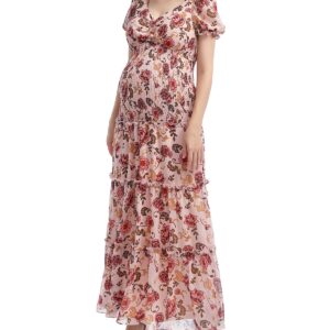 kimi + kai Maternity Aoife Maxi Dress - Multicolored