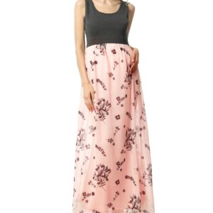 kimi + kai Maternity Floral Print Maxi Dress - Multicolored