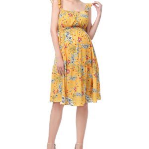 kimi + kai Maternity Jamie A-Line Dress - Multicolored