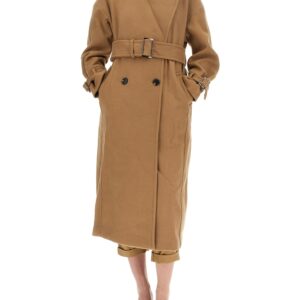 michael by michael kors wool blend trench coat