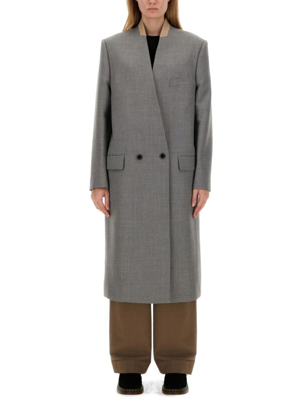 moschino wool coat