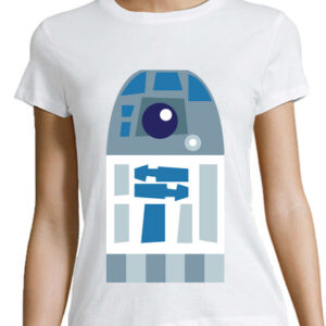 woman t-shirt - r2d2