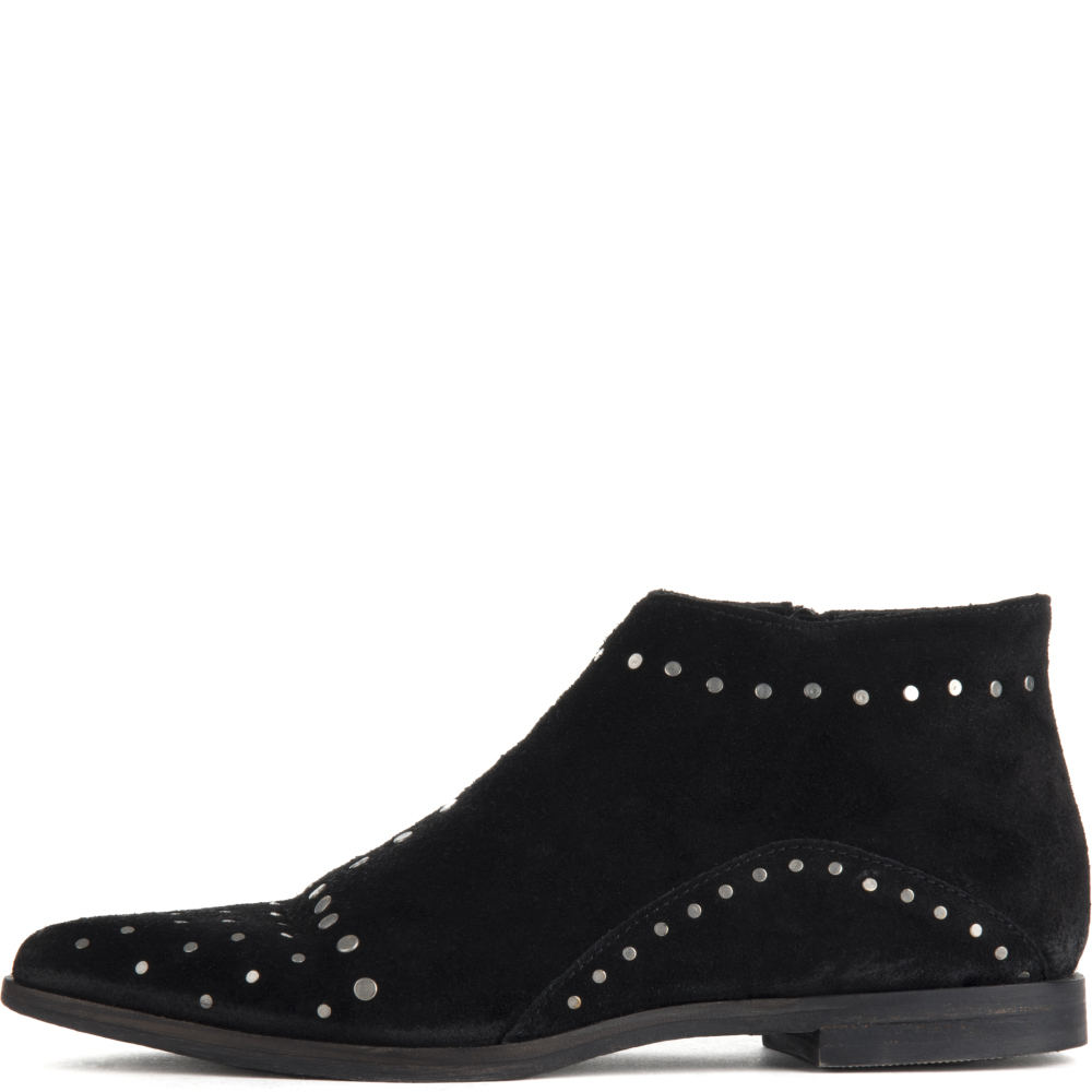 Women Free People Aquarian Black Ankle Boots Black Boots Black