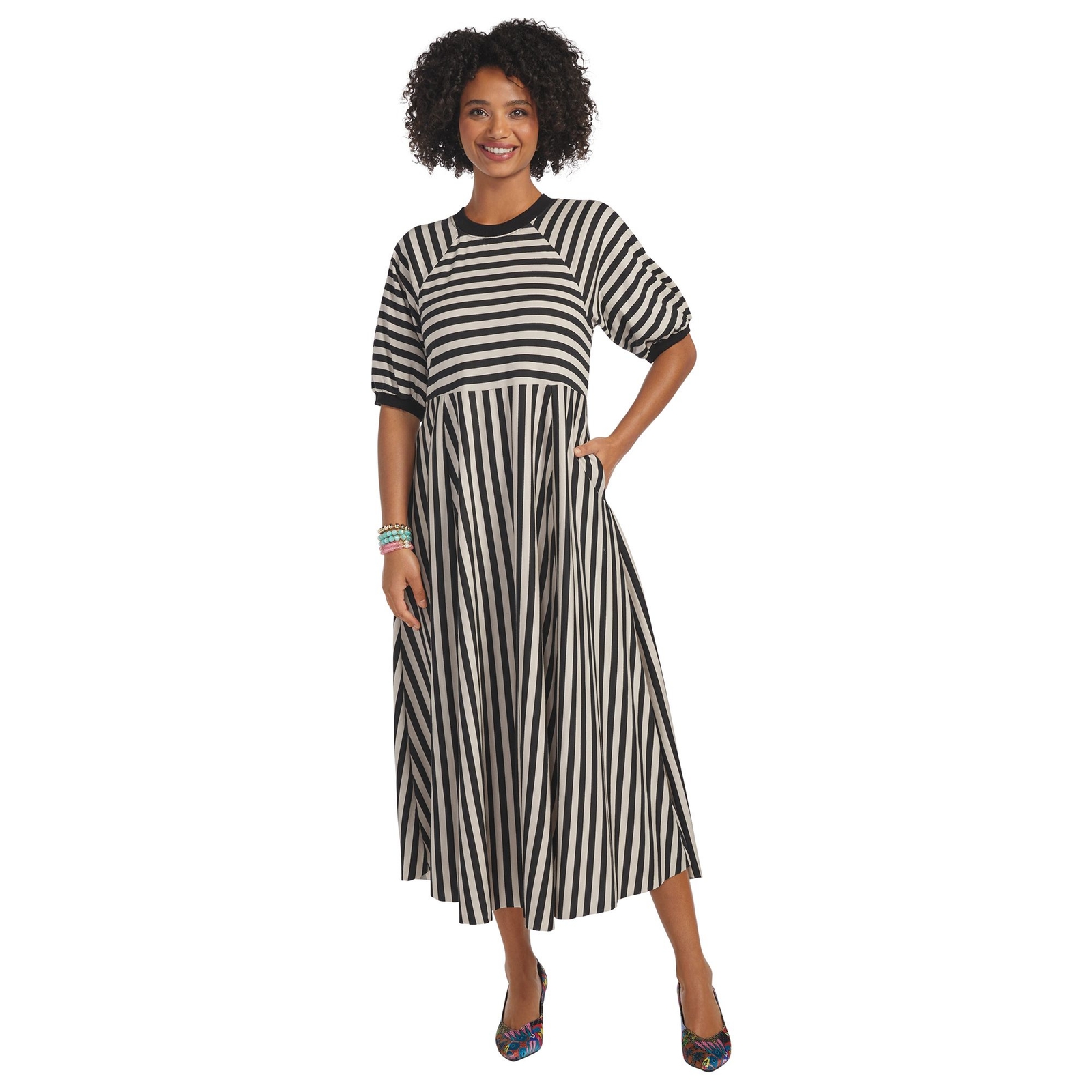 Masseys Daily Shirt Maxi Dress Black Dresses X