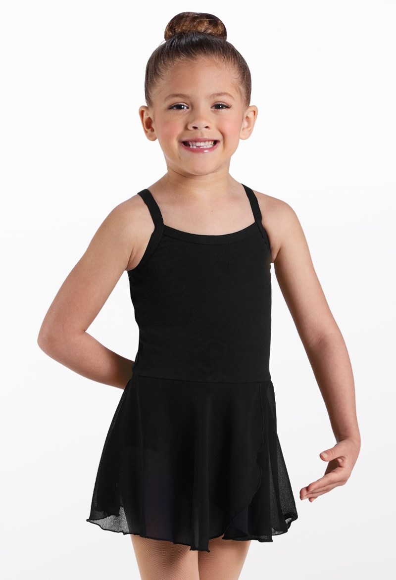 Courtney Cotton Cami Dress - Black - Medium Child - Dance Dress