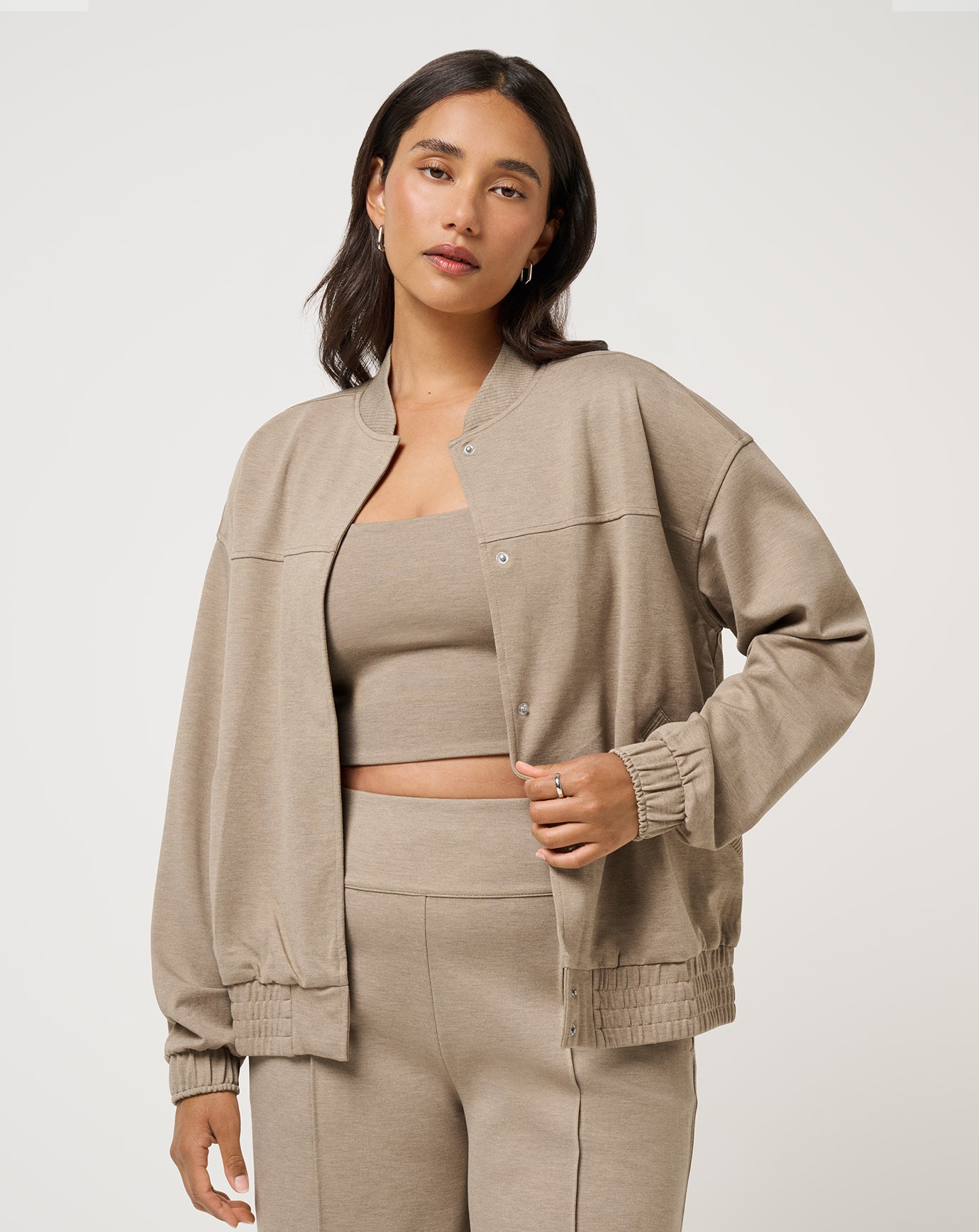 Friday Doubleknit Bomber Jacket