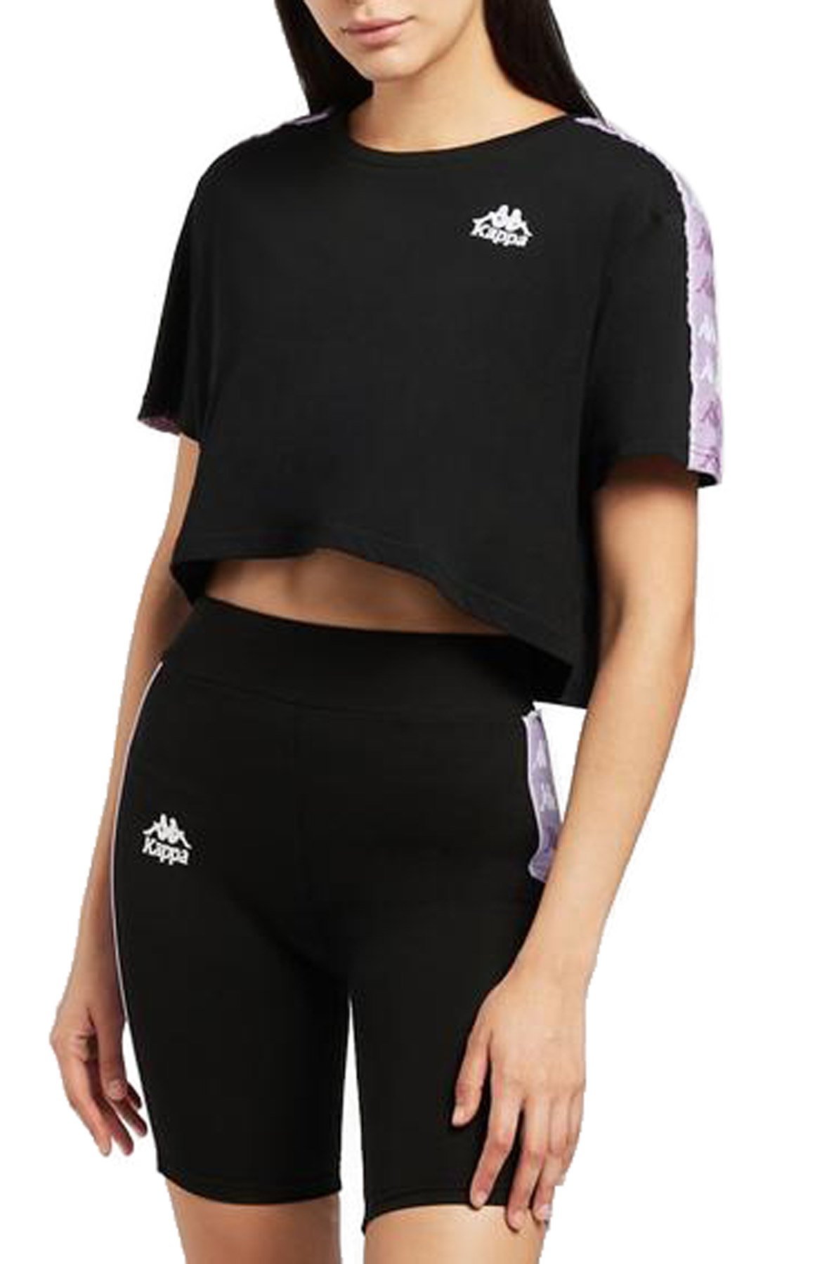 Women Banda Solok Crop Top Black Tops S Black