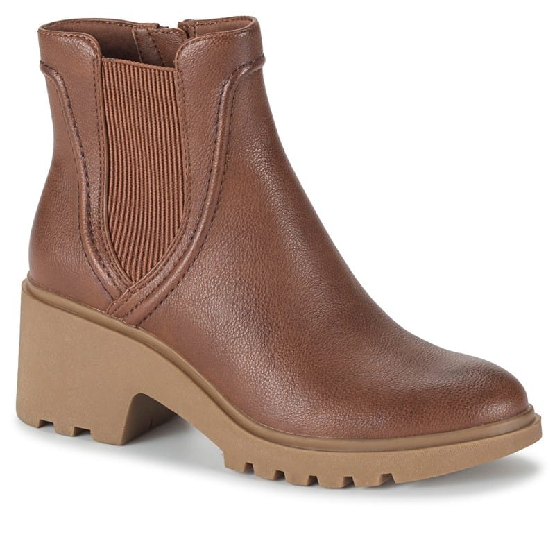 Baretraps Women's Draya Chelsea Boots Brush Brown - Size .