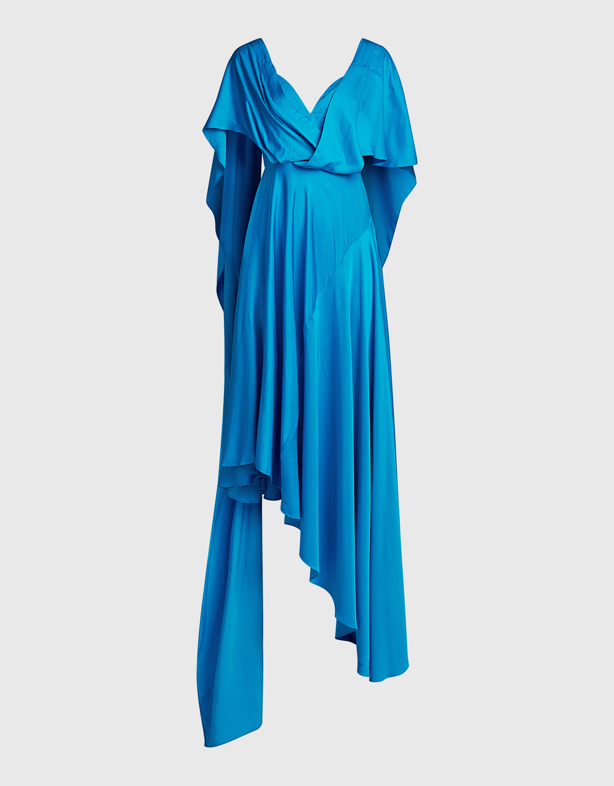 Solace London Jennah Asymmetric Corseted Maxi Dress -