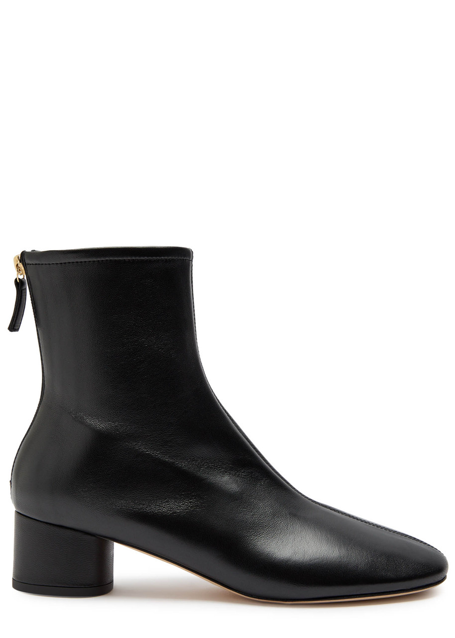 Dear Frances Harlie Leather Ankle Boots - Black - IT