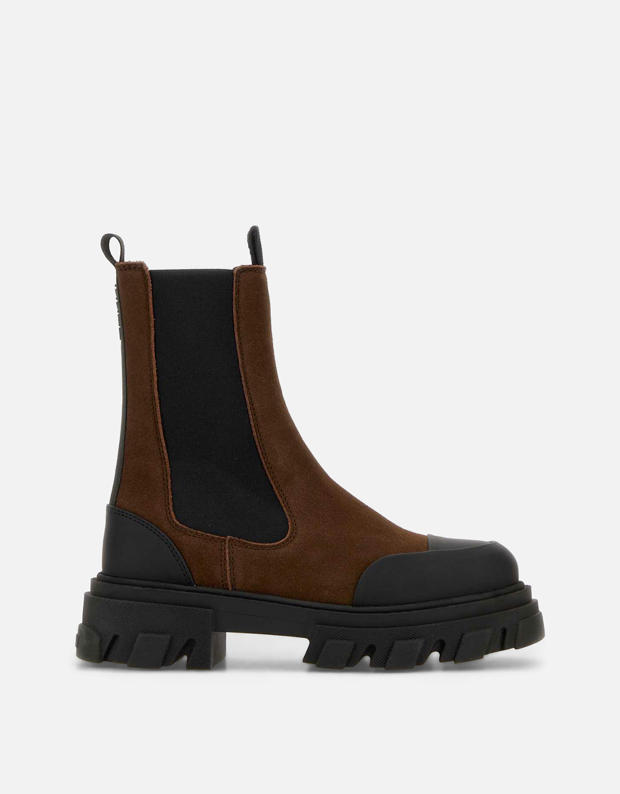 Ganni Cleated Mid Chelsea Boots
