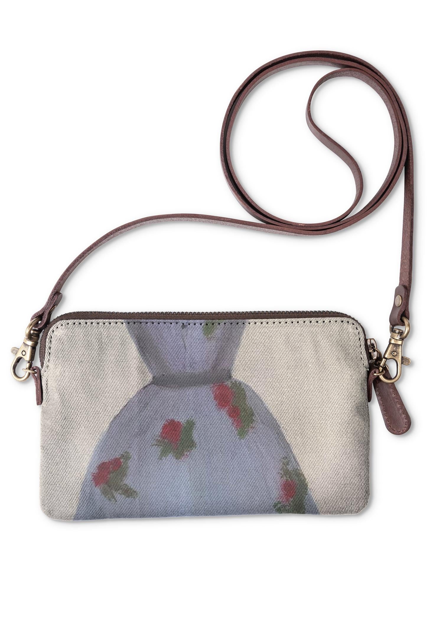 Statement Clutch - Purple Dress by VIDA Original Artist