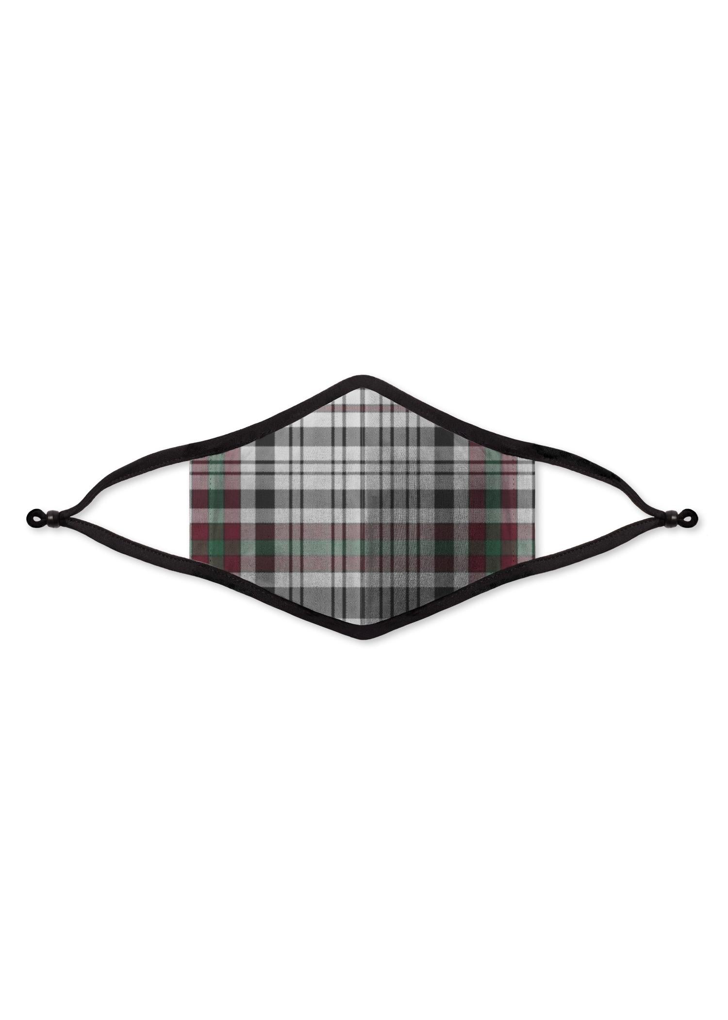 Organic Cotton Mask - Artist Print - Borthwick Dress Tartan