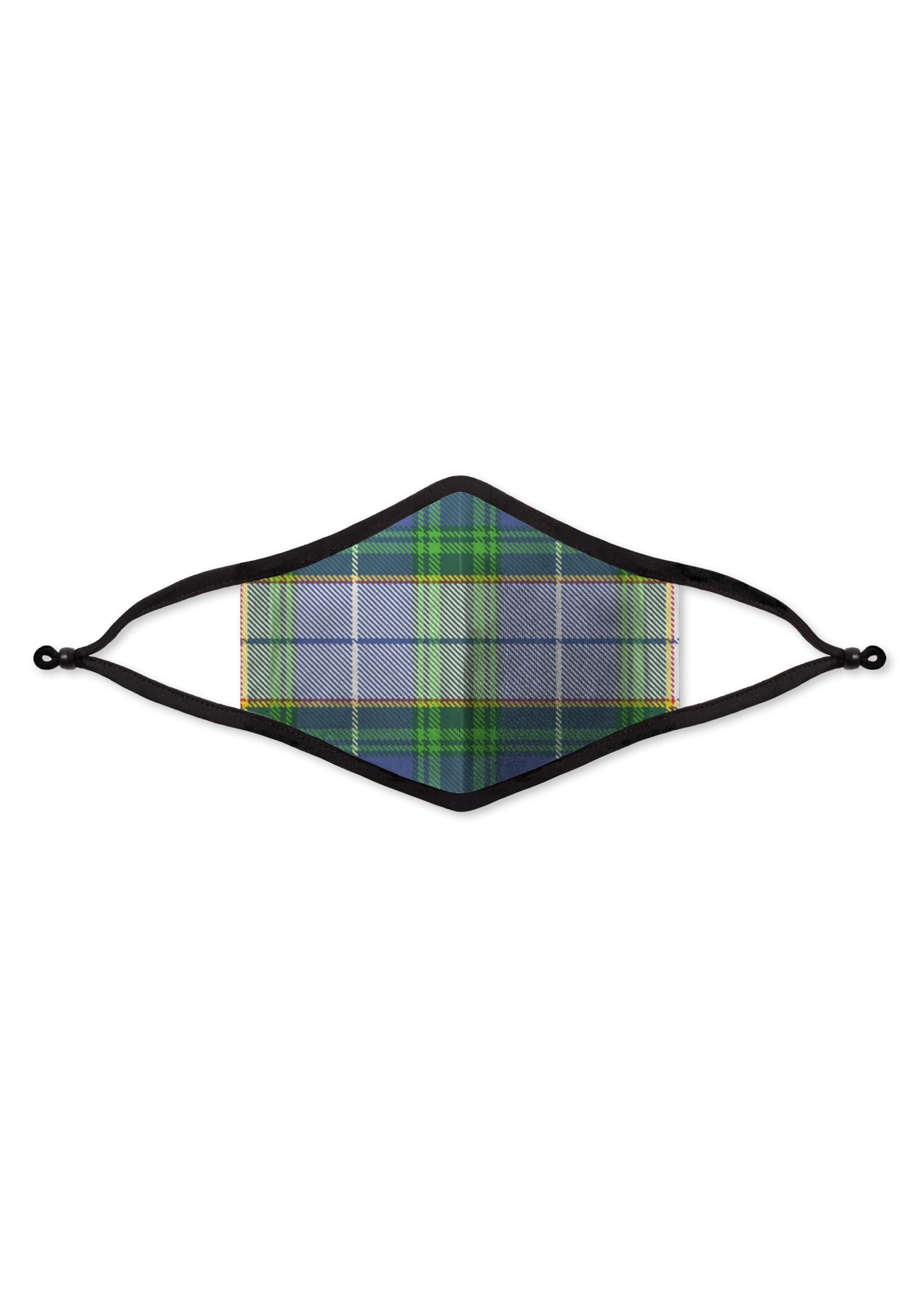Organic Cotton Mask - Artist Print - Nova Scotia Dress Tartan