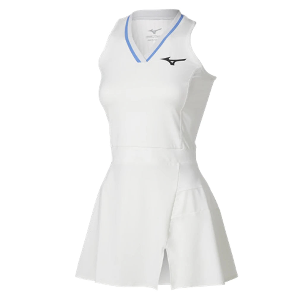Women's Printed Tennis Dress White and Yellow - WhiteYellow