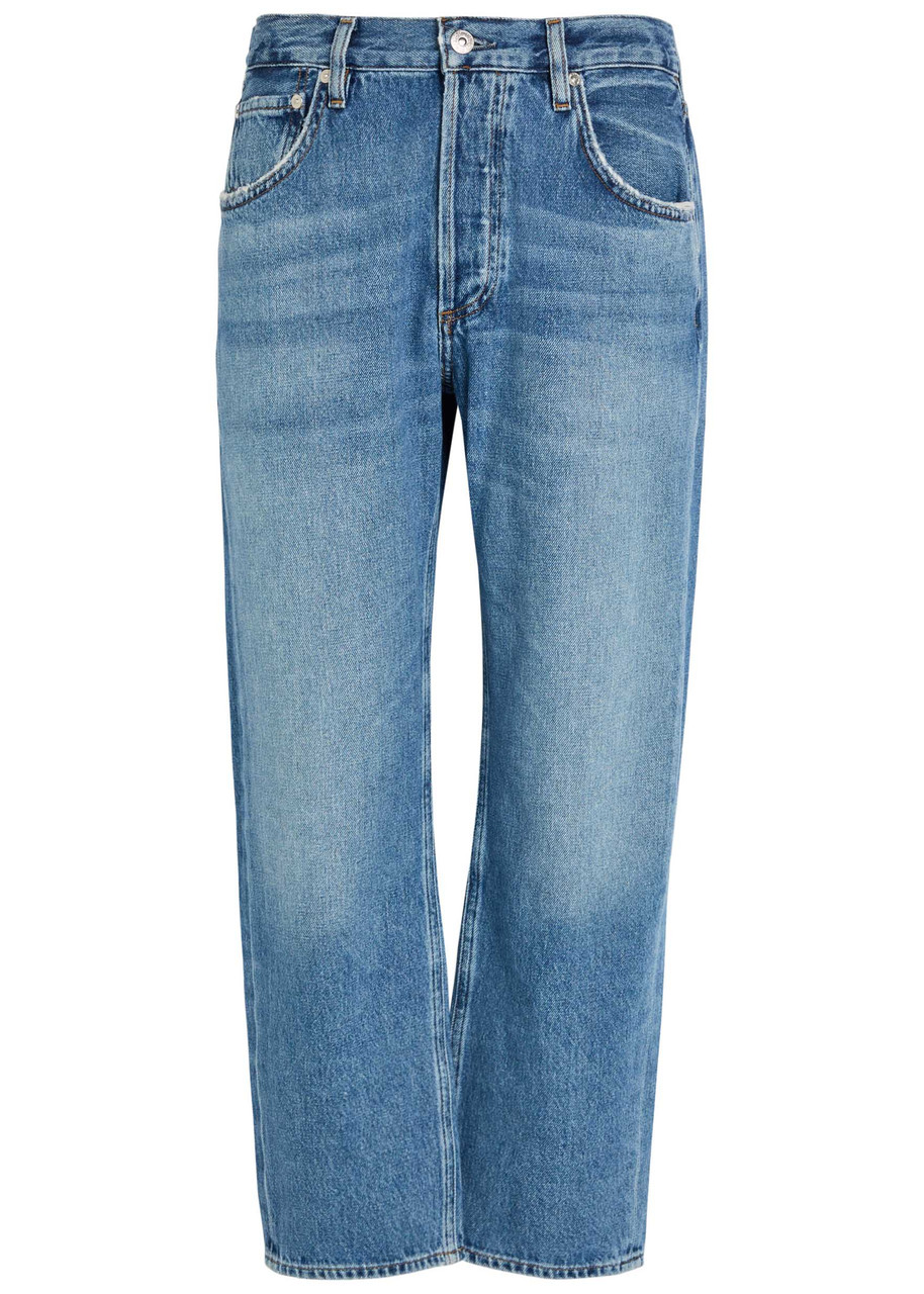 Citizens OF Humanity Winslow Boyfriend Cropped Jeans - Blue - W - S
