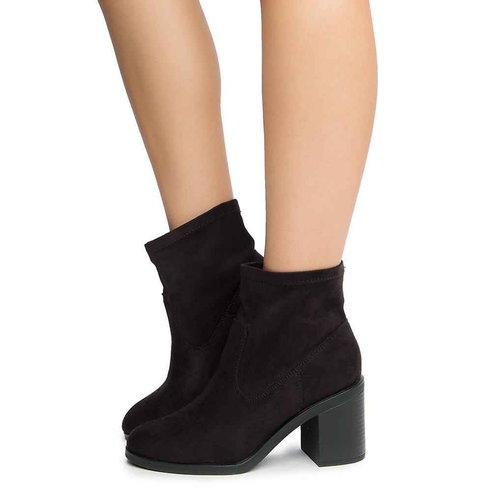 Women Sapling-S IMSU BLK Ankle Boots BLACK Boots BLACK