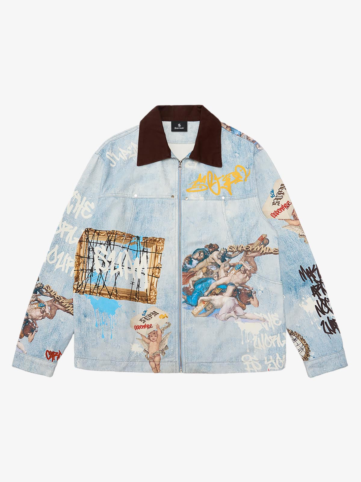 Artistic Renaissance Denim Set - - Blue M Jacket Only