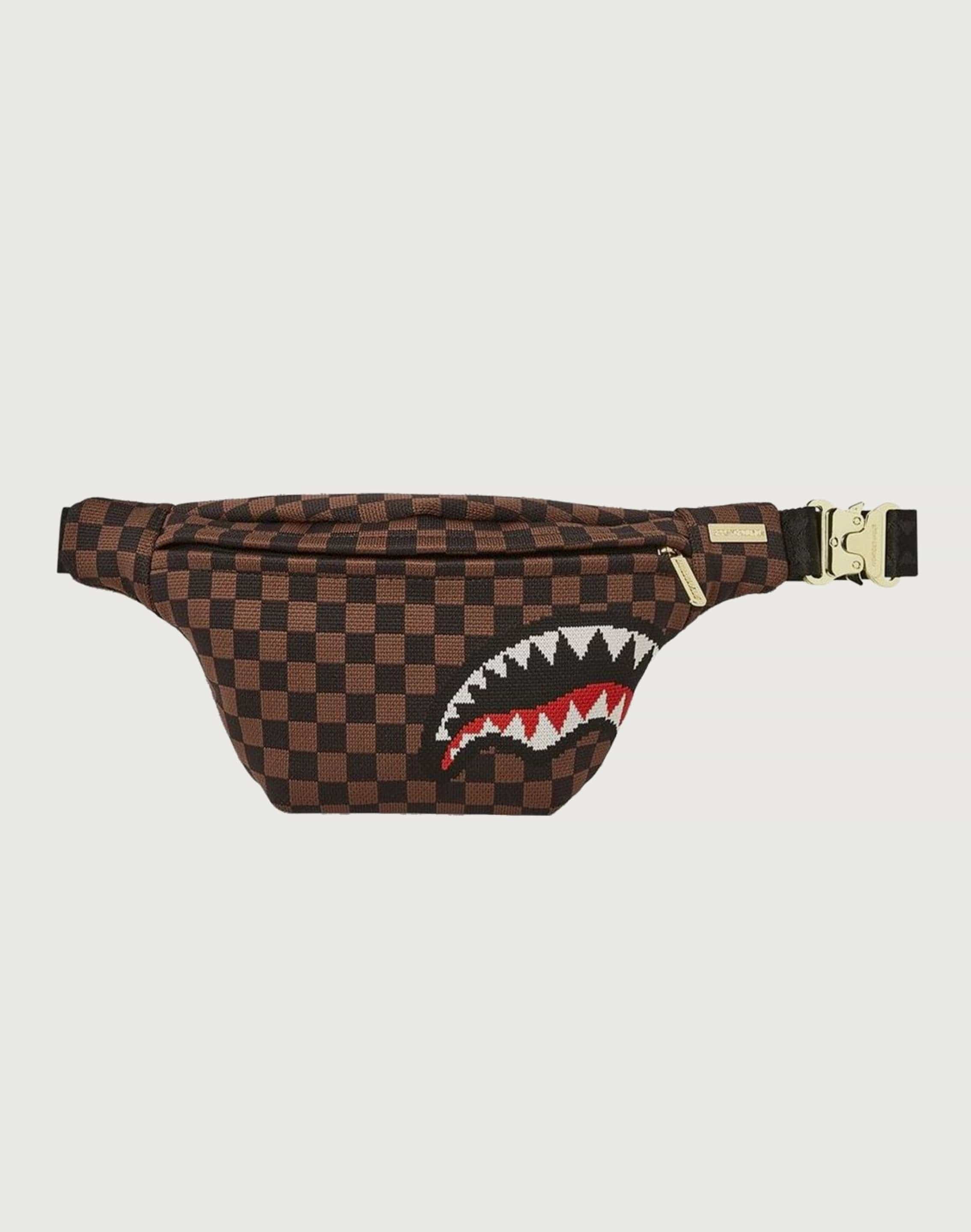 Sprayground Knit Sharks In Paris Crossbody Bag