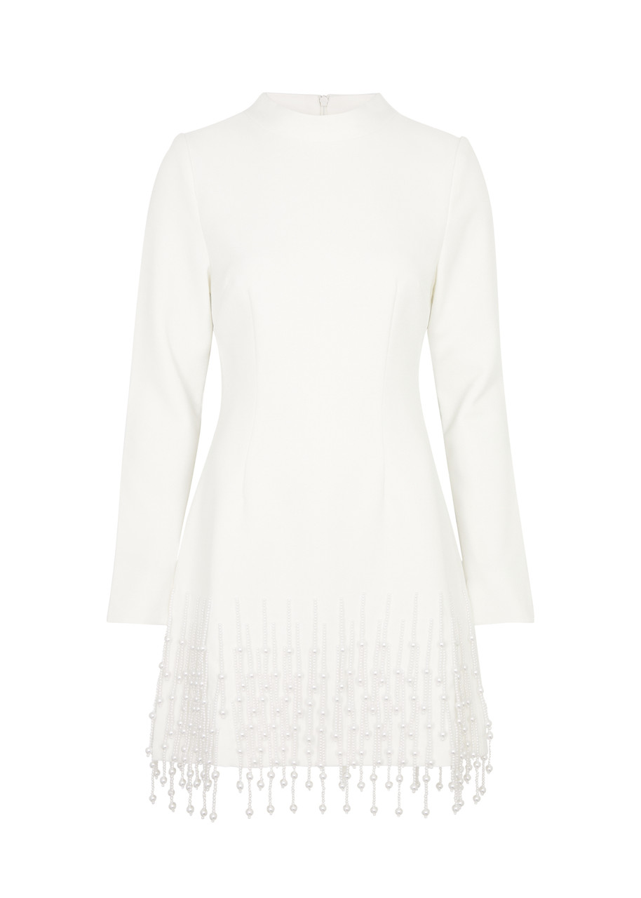 Odd Muse Ultimate Muse Embellished Mini Dress - White - M