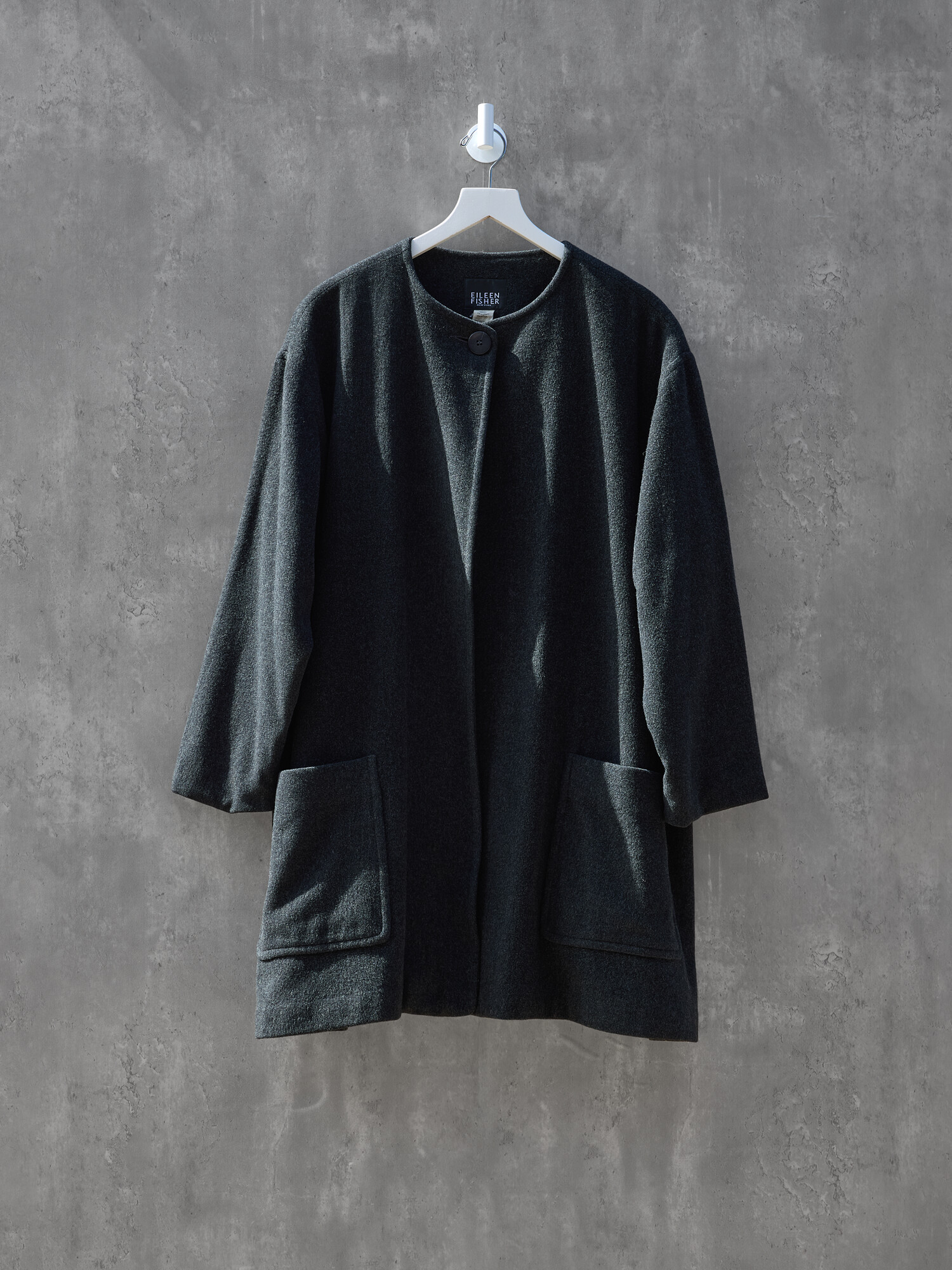 Renew Vintage Wool Round Neck Coat