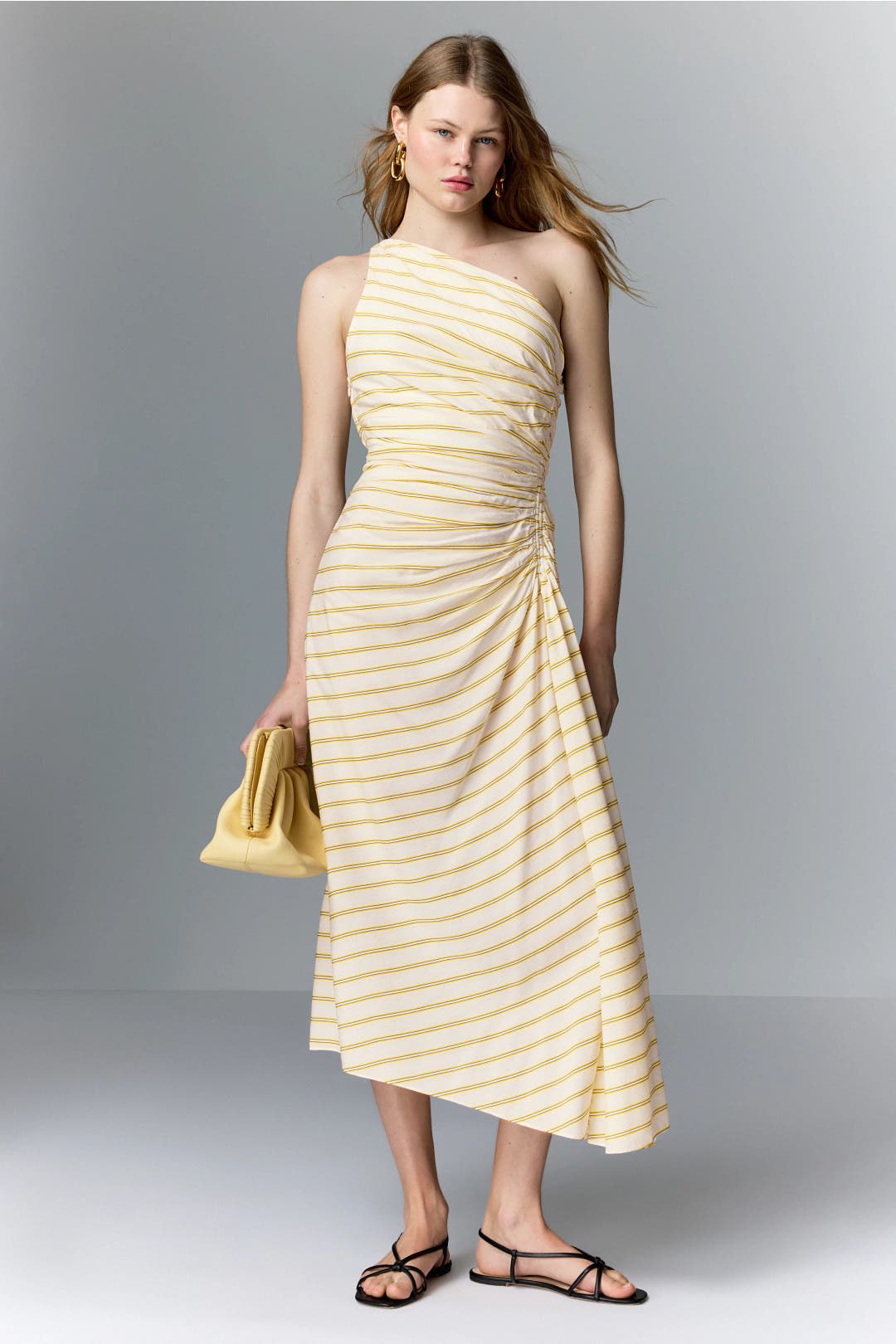 A.l.c. Carolyn Dress White-yellow-print