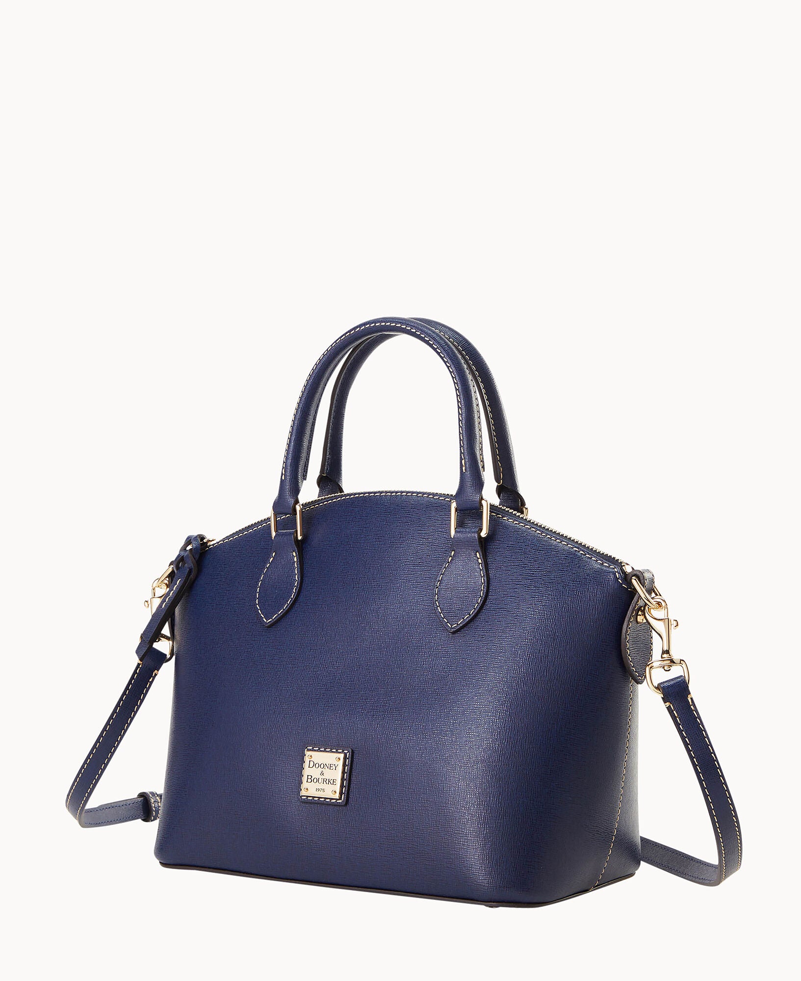 Dooney & Bourke Women's Saffiano Geena Satchel Bag in Marine
