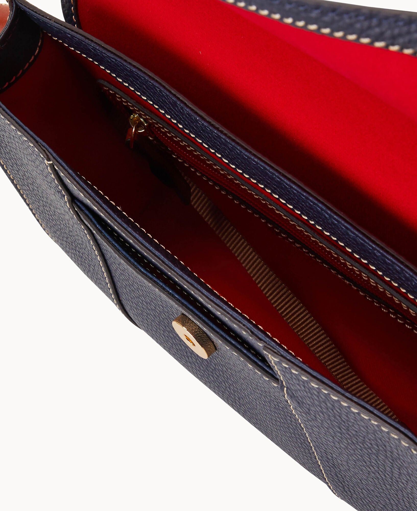 Dooney & Bourke Women's Pebble Grain Casey Clutch Wallet Bag in Midnight Blue