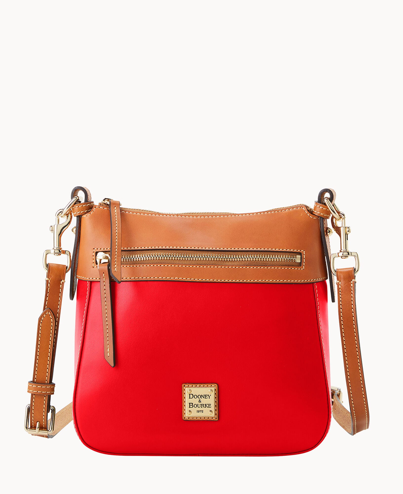 Dooney & Bourke Women's Wexford Leather Crossbody Bag in Salmon