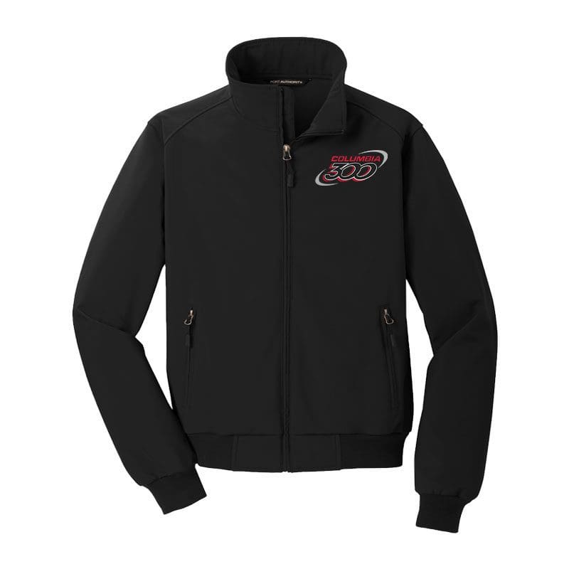 Columbia Coolwick Black Soft Shell Bomber Jacket