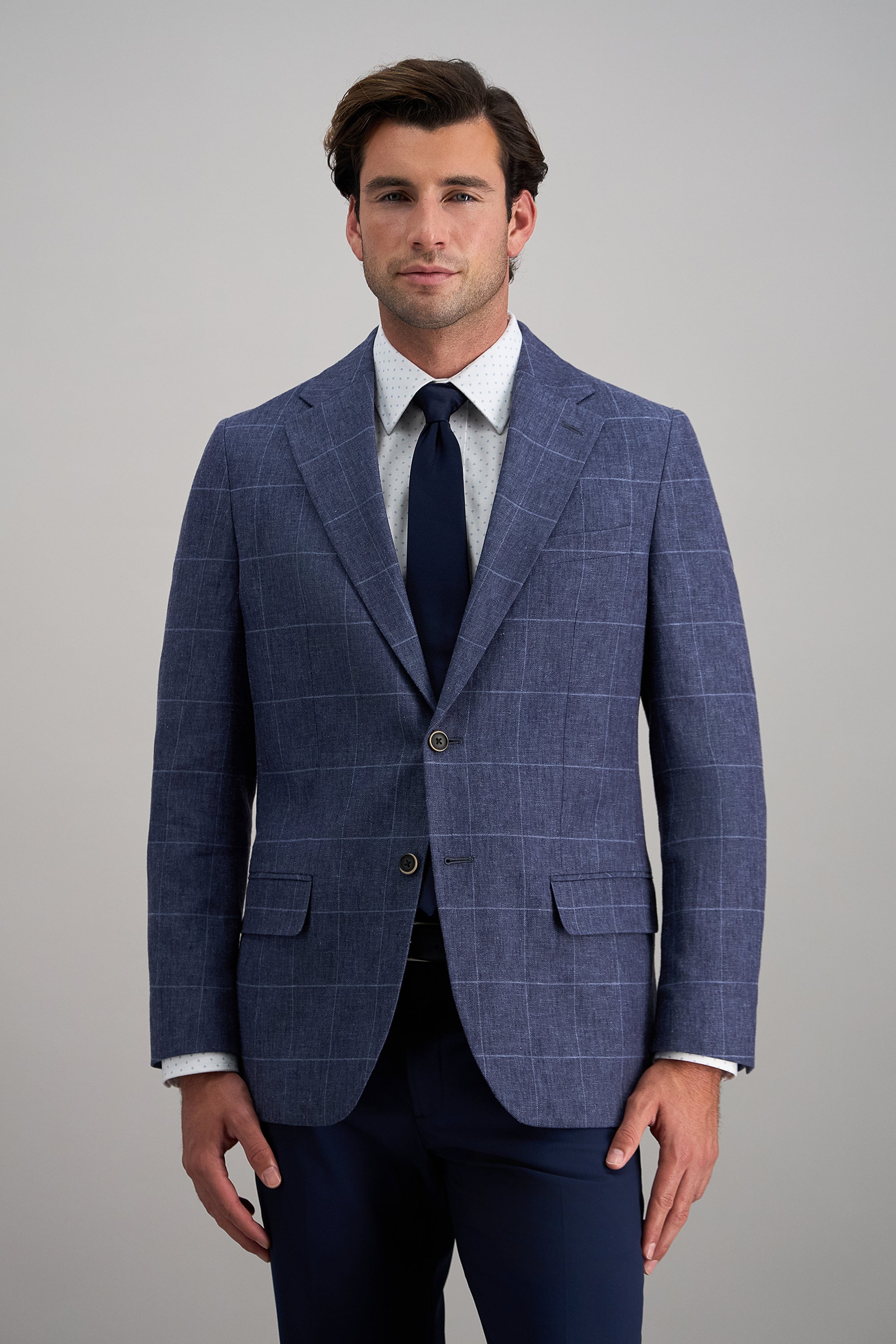 Haggar Premium Windowpane Blazer