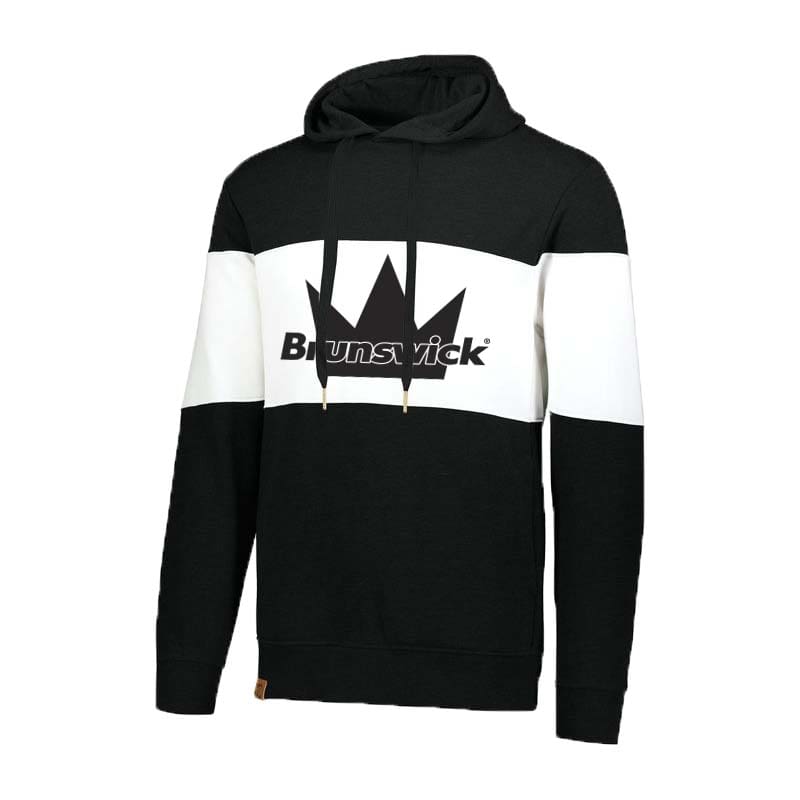 Brunswick Mens Coolwick Black Ivy League Hoodie